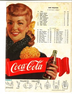 49 Sam Houston Program Lineup